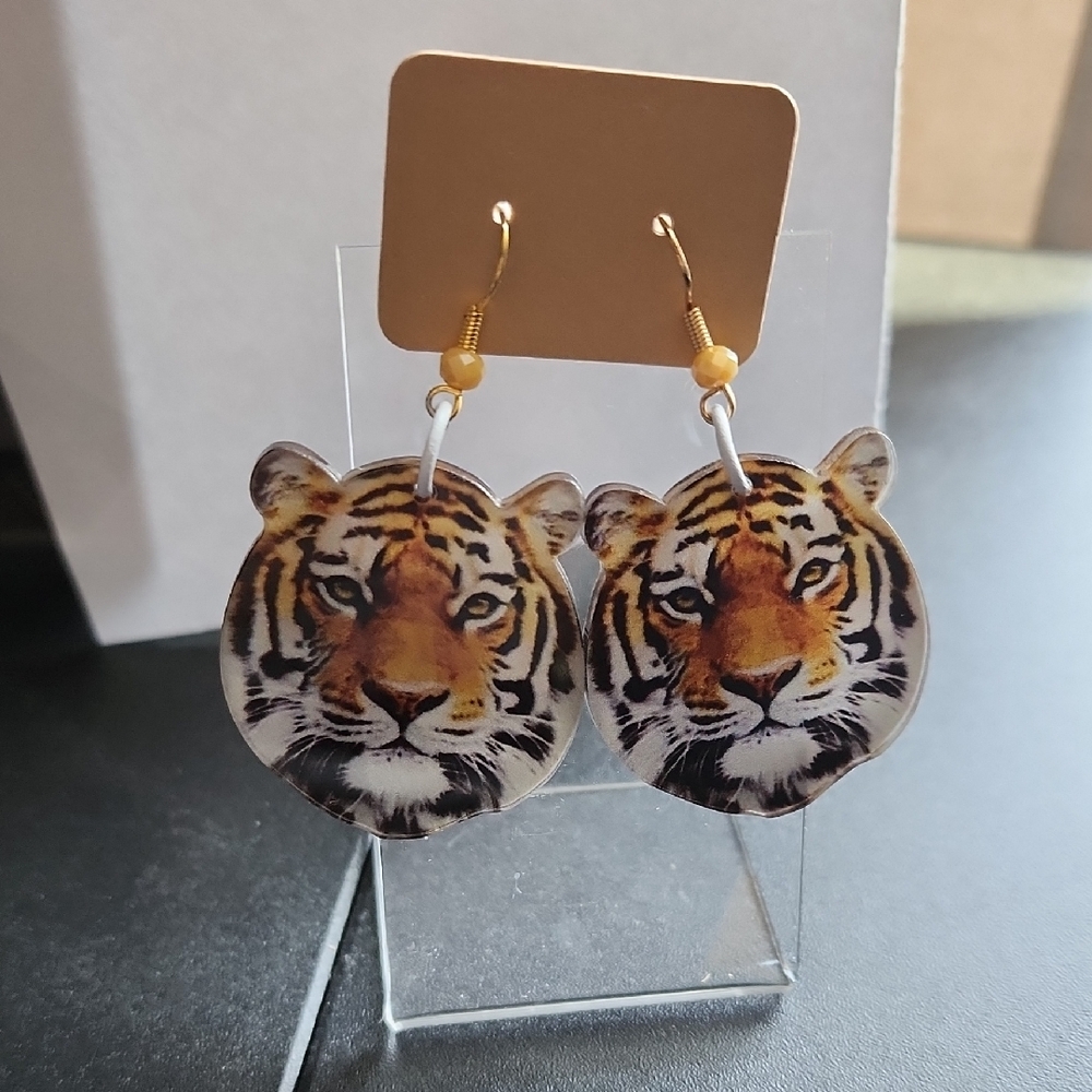 Tiger Earrings